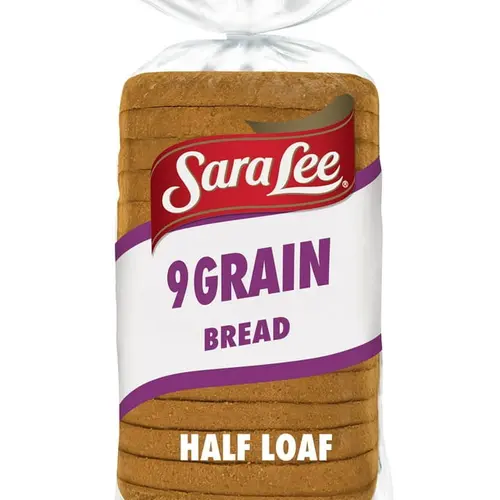 Sara Lee 9 Grain Half Loaf Bread 12 oz Soft Multigrain Bread (Pack of 4)