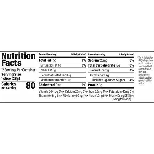 Sara Lee 9 Grain Half Loaf Bread 12 oz Soft Multigrain Bread (Pack of 4) thumbnail 3