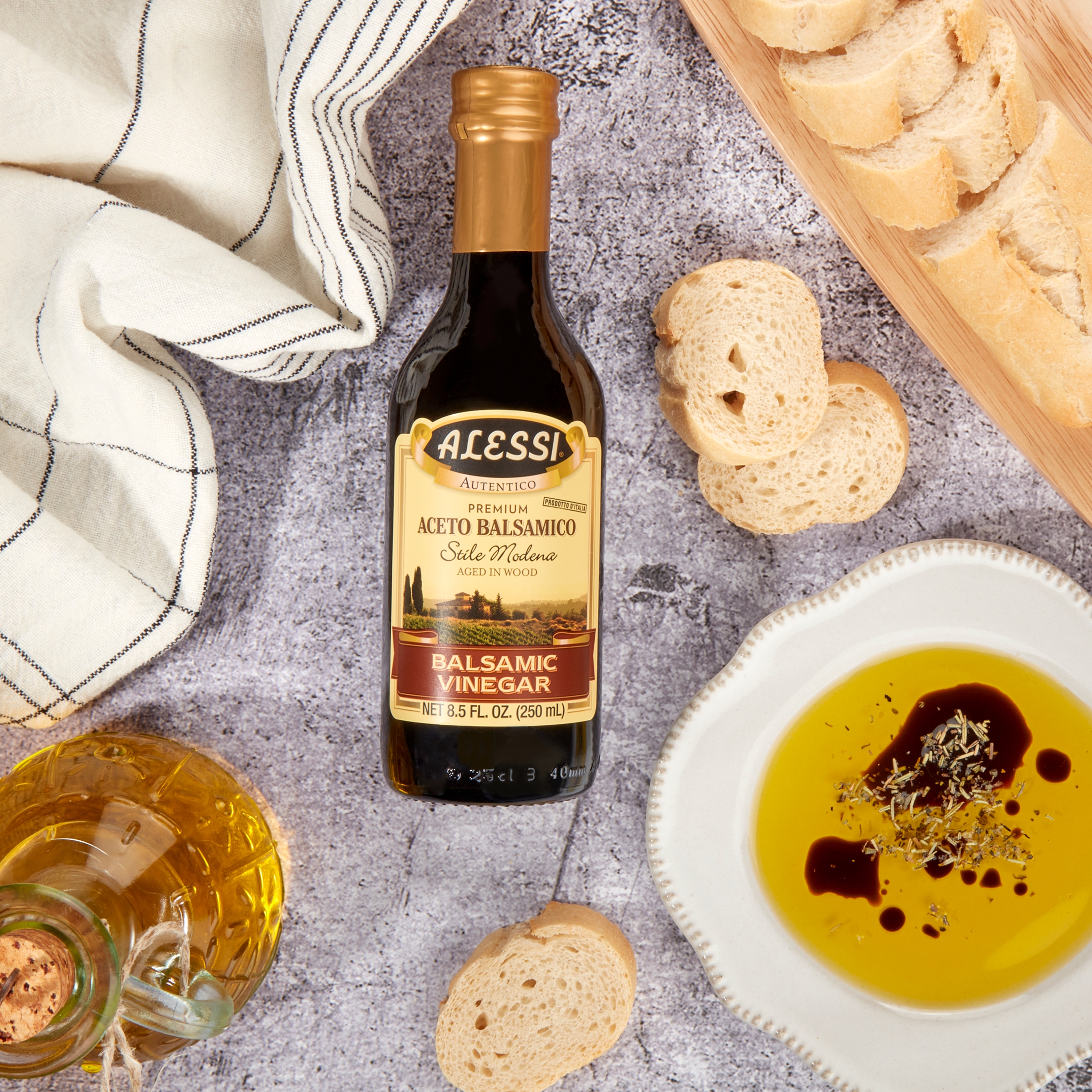 Alessi Di Modena Balsamic Vinegar, 8.5 fl. oz. thumbnail 2