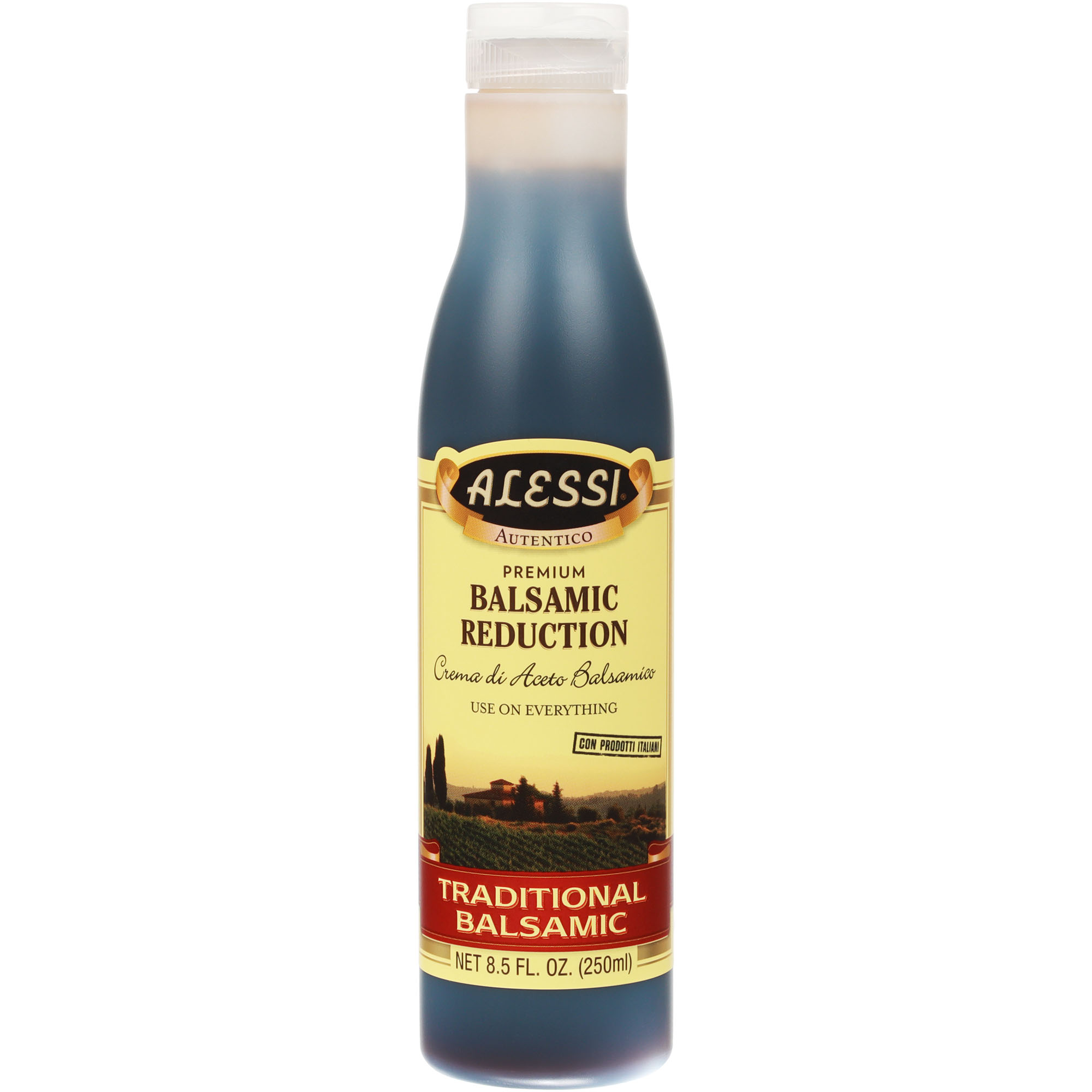 Alessi Premium Balsamic Vinegar Reduction, Traditional Balsamic, 8.5 fl oz