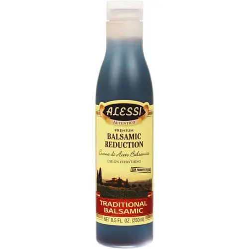 Alessi Premium Balsamic Vinegar Reduction, Traditional Balsamic, 8.5 fl oz