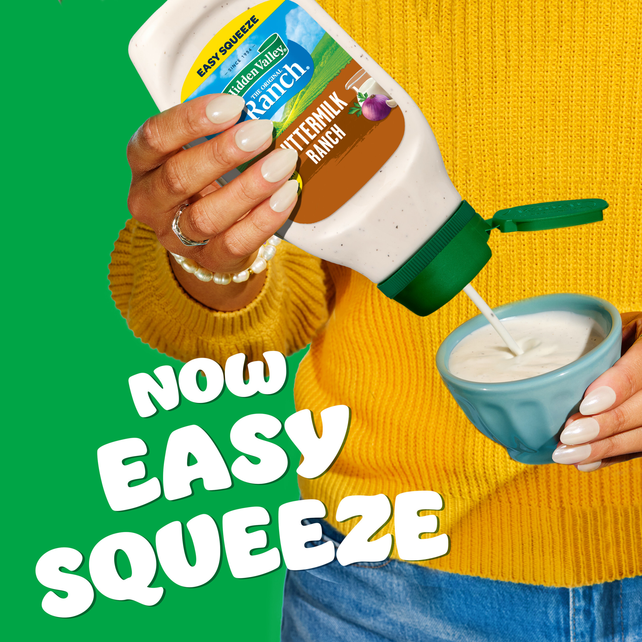 Hidden Valley Buttermilk Ranch Topping and Dressing, 16 Fluid Ounce Bottle thumbnail 3