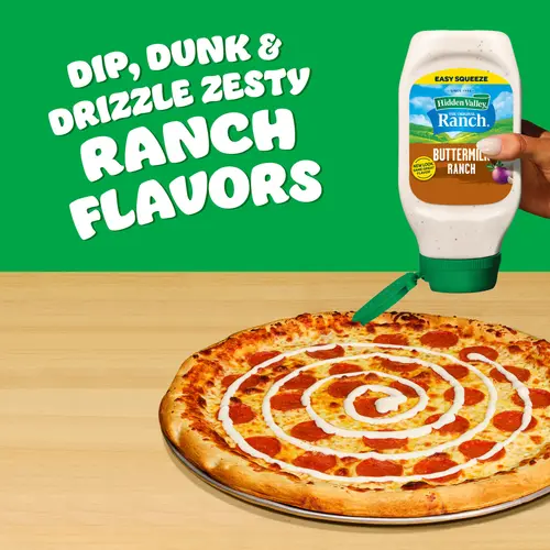 Hidden Valley Buttermilk Ranch Topping and Dressing, 16 Fluid Ounce Bottle thumbnail 4