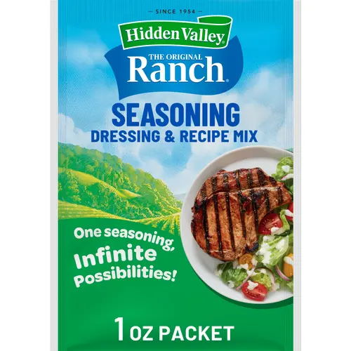 Hidden Valley Gluten Free Original Ranch Salad Dressing and Seasoning Mix, 1 oz