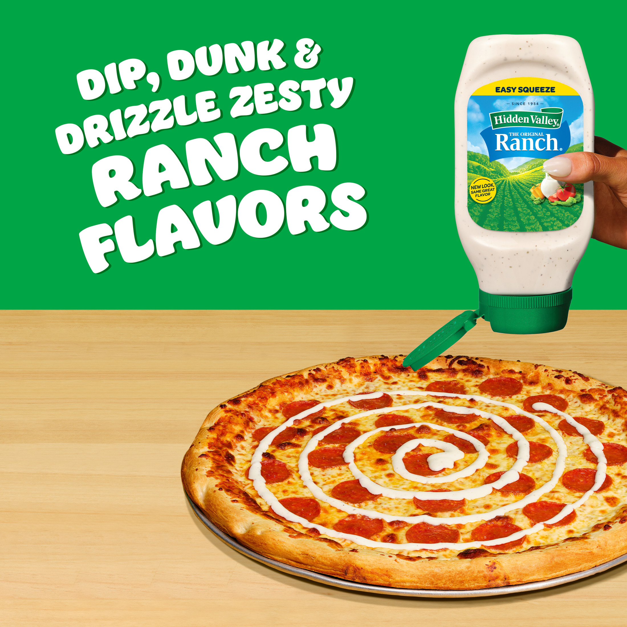 Hidden Valley Original Ranch Salad Dressing and Topping, 16 Ounce Bottle thumbnail 4