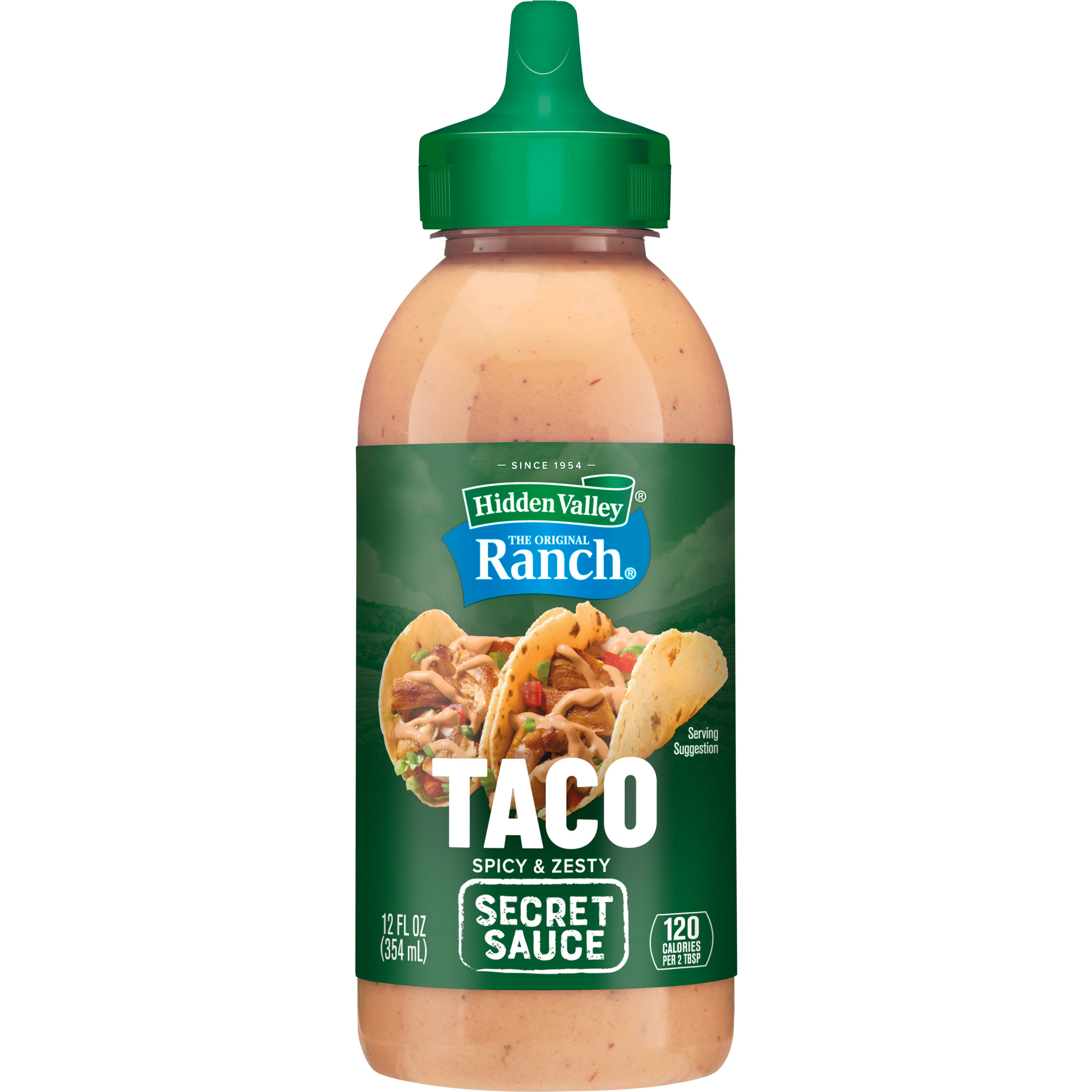 Hidden Valley The Original Ranch Taco Secret Sauce, 12 Fluid Ounce Squeezable Bottle thumbnail 4