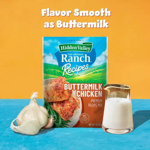 Hidden Valley Ranch Night Buttermilk Chicken Premium Seasoning Mix, 1 oz thumbnail 4