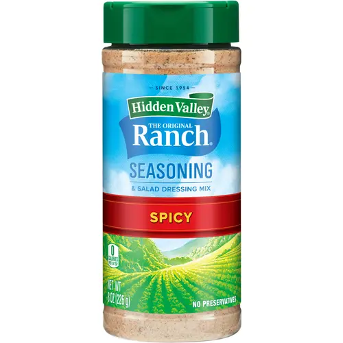 Hidden Valley Gluten Free Spicy Original Ranch Salad Dressing and Seasoning Mix, 8 oz thumbnail 4