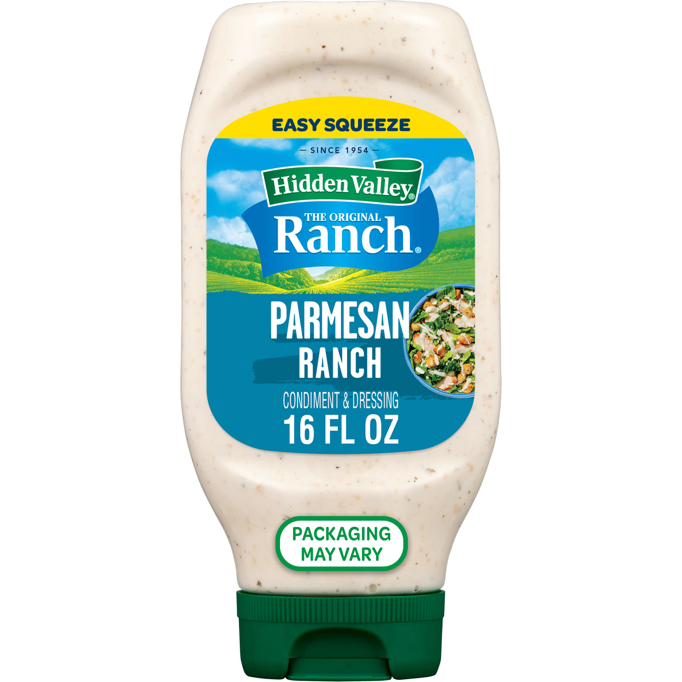 Hidden Valley Parmesan Ranch Topping and Dressing, 16 Fluid Ounce Bottle