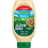 Hidden Valley Creamy JalapeÃ±o Ranch Condiment and Dressing, 20 Fluid Ounce Bottle