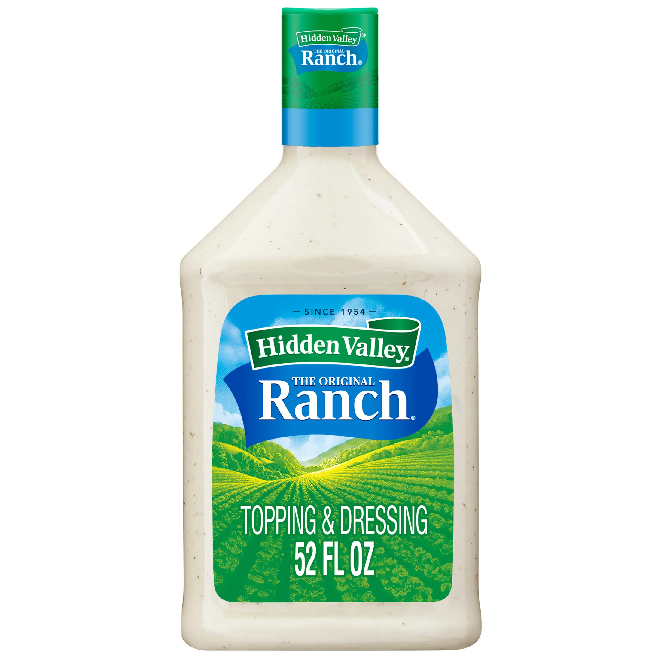 Hidden Valley Gluten Free Keto-Friendly Original Ranch Salad Dressing and Topping, 52 fl oz