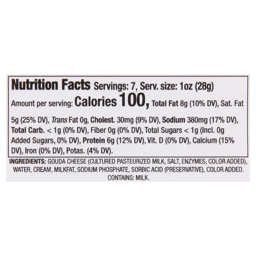 Dutchmark Smoked Gouda Cheese 7 oz thumbnail 3