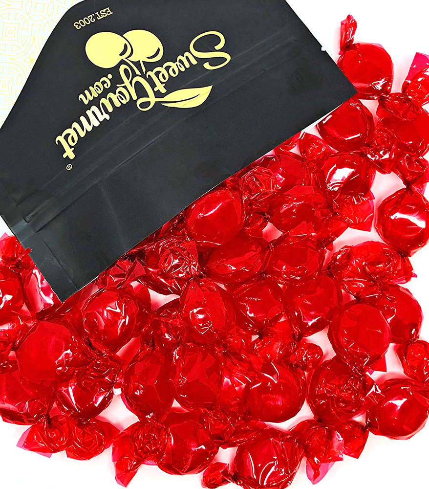 SweetGourmet Cinnamon Discs, Arcor Premium Bulk Wrapped Hard Candy, 2 Pounds