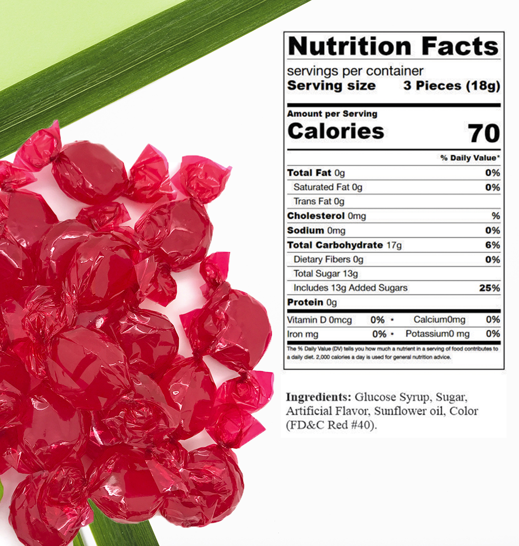 SweetGourmet Cinnamon Discs, Arcor Premium Bulk Wrapped Hard Candy, 2 Pounds thumbnail 2