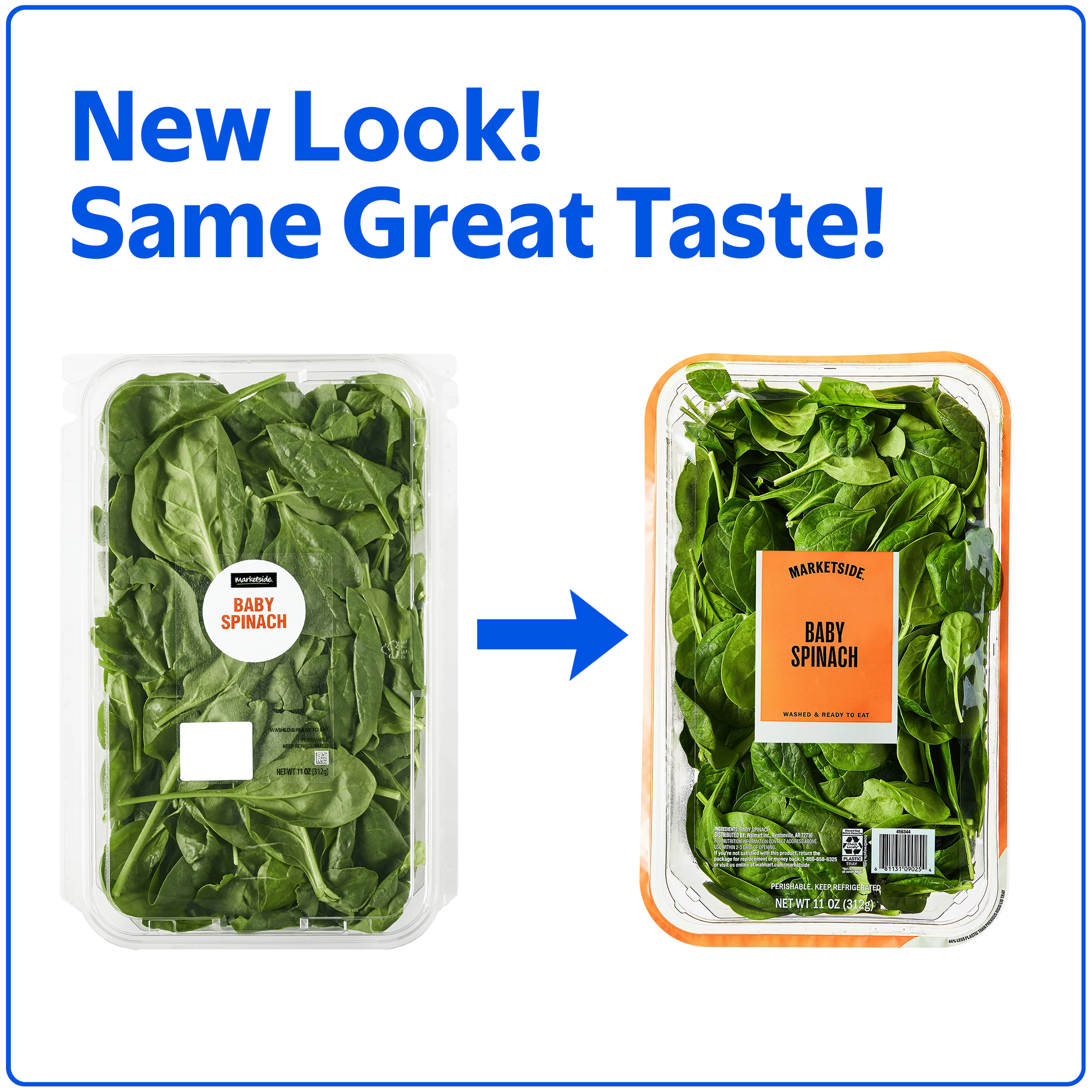 Marketside Fresh Baby Spinach, 11 oz thumbnail 3