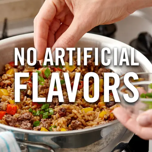 Zatarain's No Artificial Flavors Gluten Free Family Size Dirty Rice Mix, 12 oz Box thumbnail 3