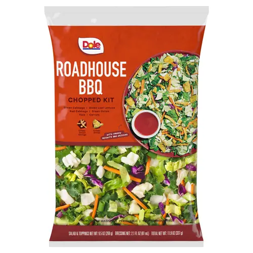 Dole Roadhouse BBQ Chopped Salad Kit, 11.88 oz, Fresh