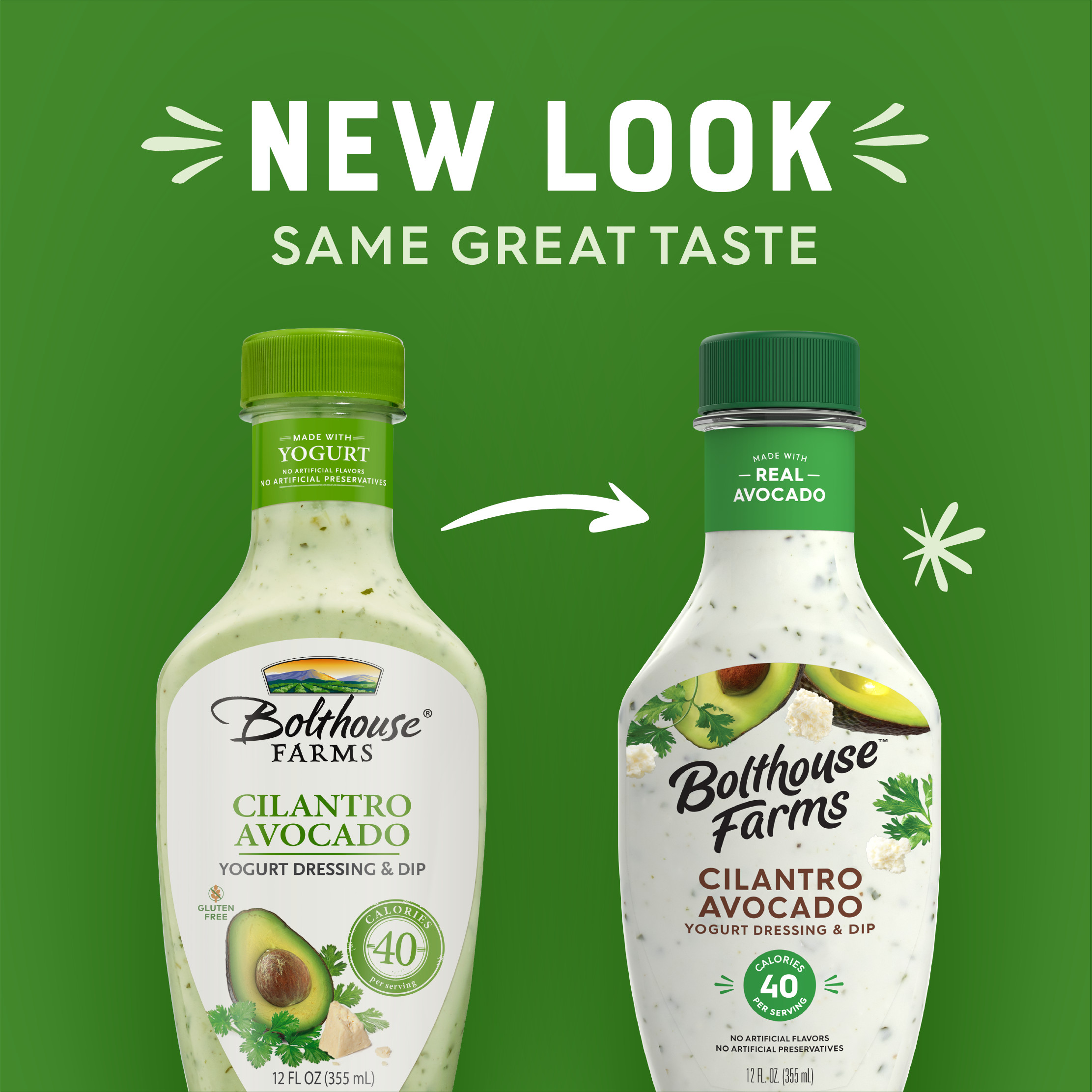 Bolthouse Farms Dressing, Cilantro Avocado Creamy Yogurt Dressing, 12 fl. oz. thumbnail 2