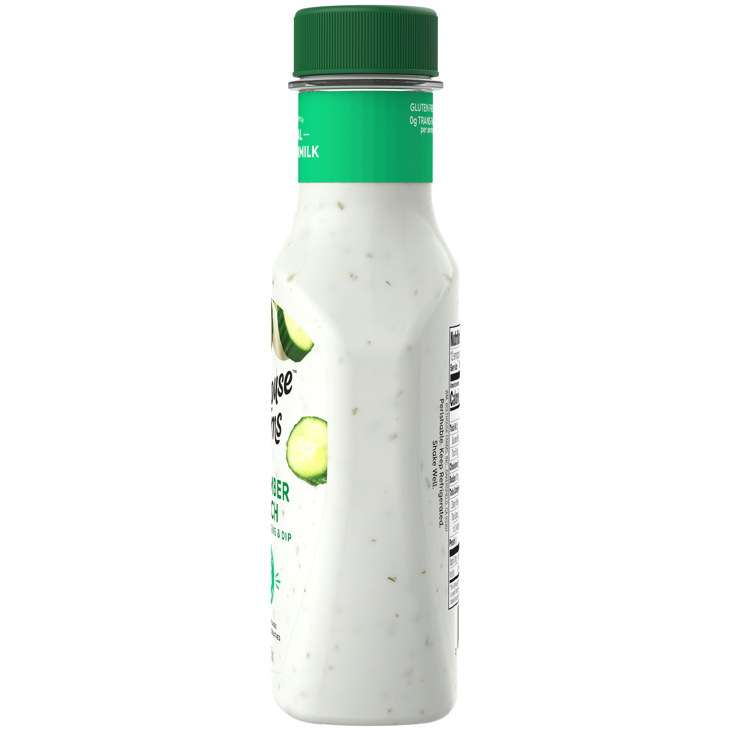 Bolthouse Farms Cucumber Ranch Dressing, Yogurt Dressing, 12 oz. thumbnail 4