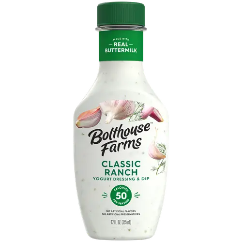 Bolthouse Farms Dressing, Classic Ranch Yogurt Dressing, 12 fl. oz.