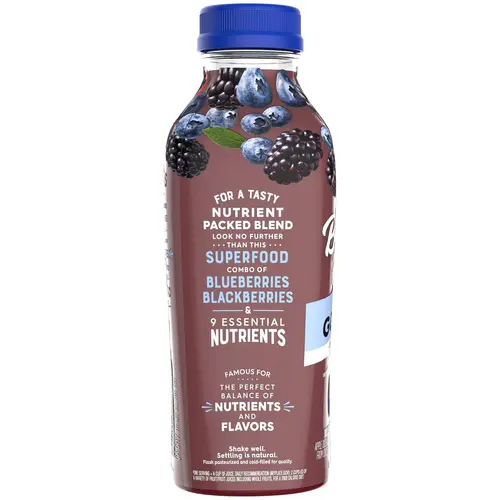 Bolthouse Farms Fruit Juice Smoothie, Blue Goodness, 15.2 fl. oz. Bottle thumbnail 4