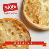 Bays Original English Muffins, 6 count, Plain Pre-sliced English Muffins, 12 oz Tray thumbnail 4