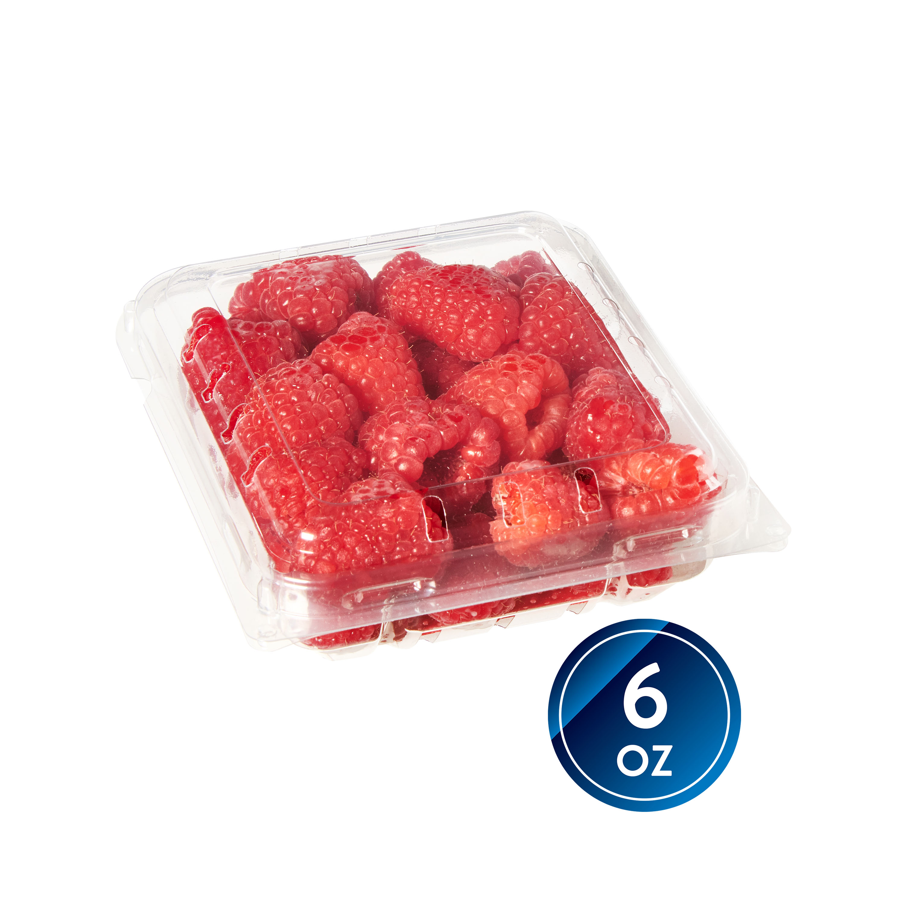 Fresh Field Packed Raspberries, 6 oz Container