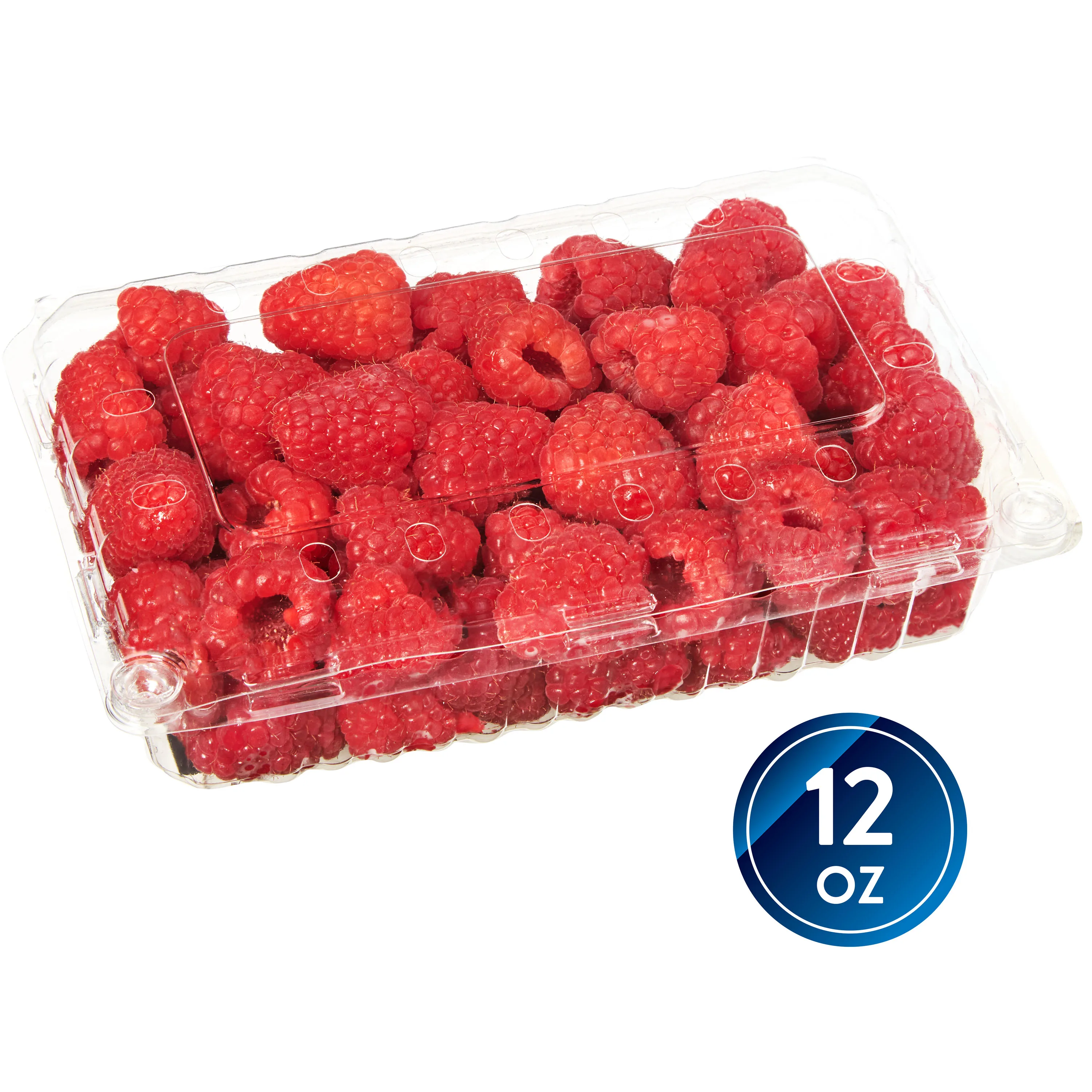 Fresh Field Packed Raspberries, 12 oz Container