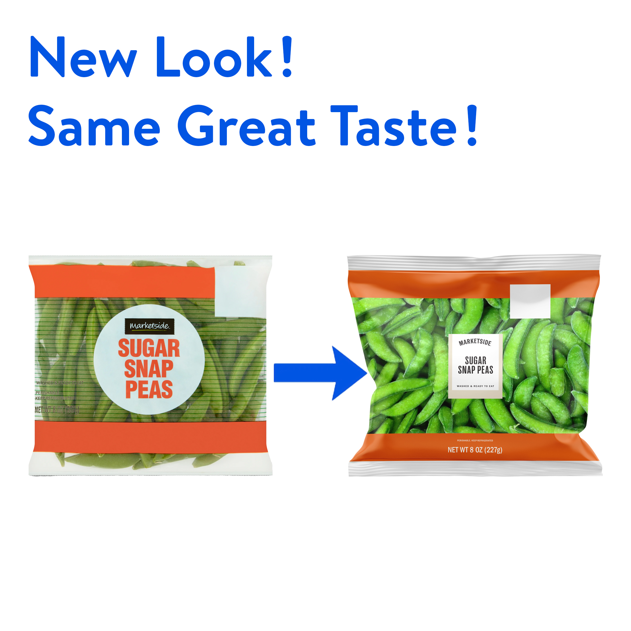 Marketside Fresh Sugar Snap Peas, 8 oz thumbnail 2