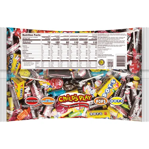 Tootsie Child's Play Variety Candies Pack, 3.5 Ib thumbnail 2