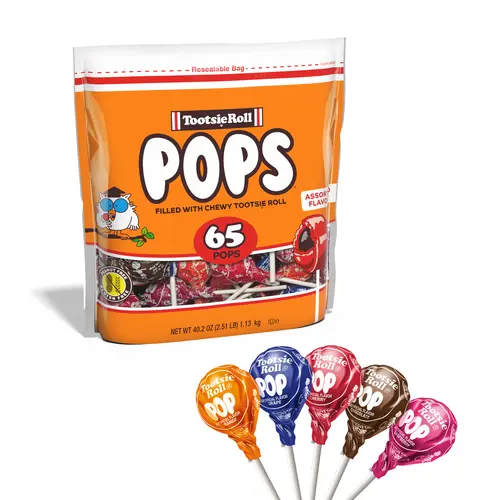 Tootsie Pops, Assorted Peanut Free and Gluten Free Lollipops, 65 Count thumbnail 4