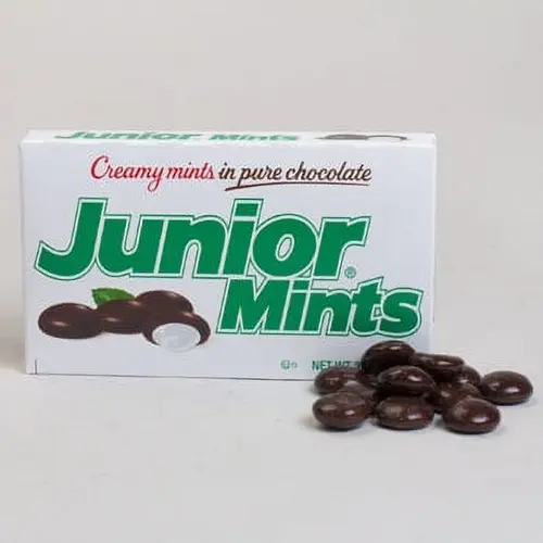 Tootsie Junior Mints, Gluten Free Dark Chocolate with Mint Filling, 3.5 oz thumbnail 4