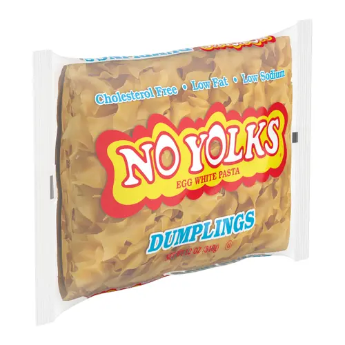 NO YOLKS 12 oz Yolk Free Dumplings thumbnail 2
