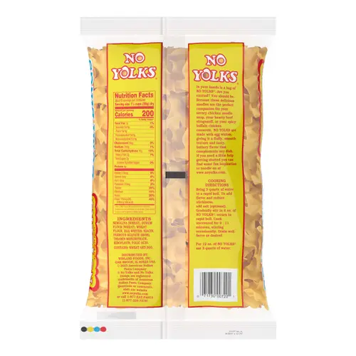 NO YOLKS 12 oz Yolk Free Dumplings thumbnail 3