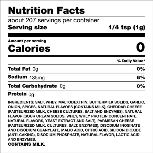 Blackstone Parmesan Ranch Seasoning, 7.3 oz - Gluten-Free thumbnail 2