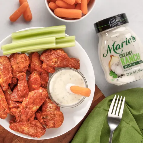 Marie's Creamy Ranch Refrigerated Salad Dressing & Dip, 12 Fluid oz Jar thumbnail 3