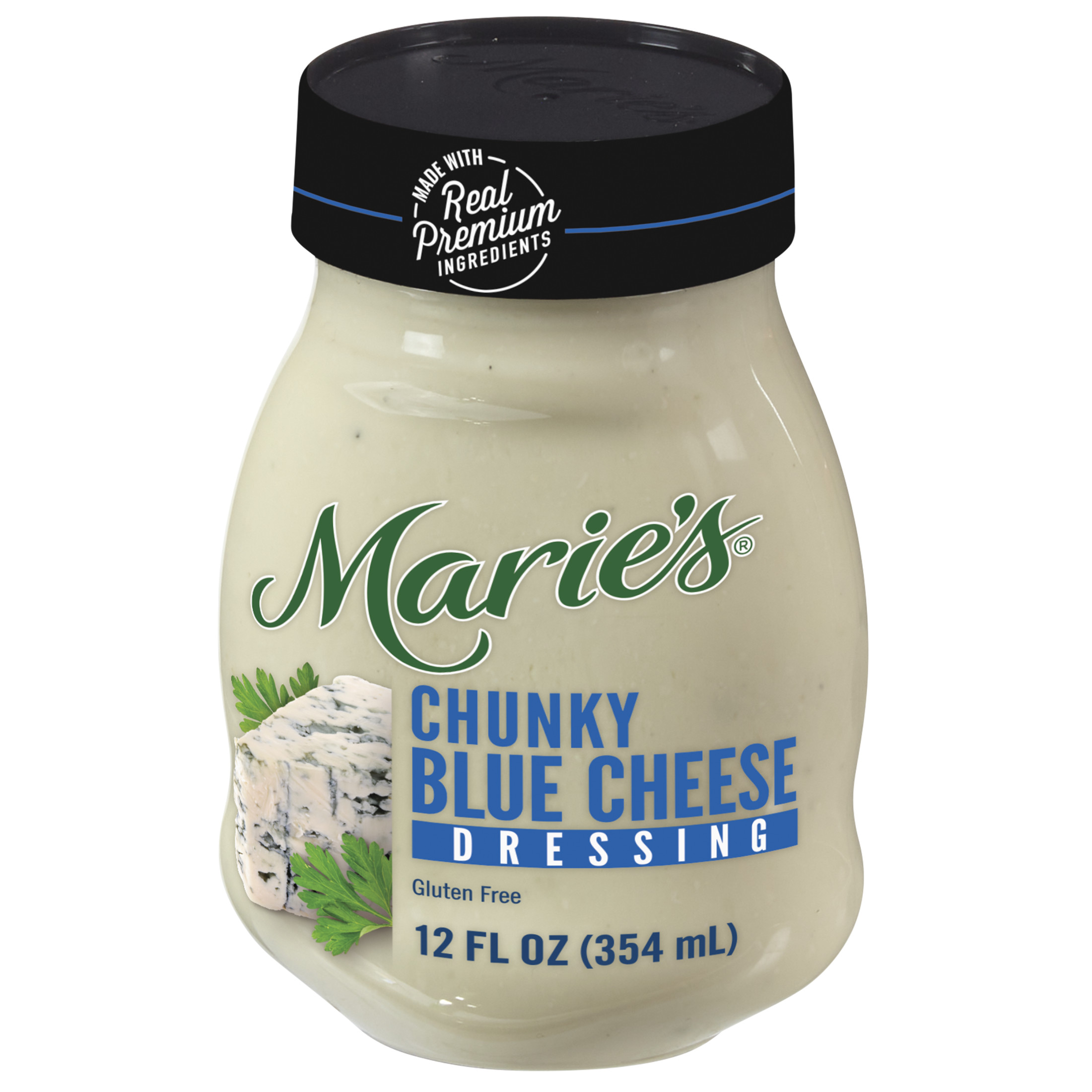 Marie'sÂ® Chunky Blue Cheese Dressing 12 fl oz Plastic Jar thumbnail 4
