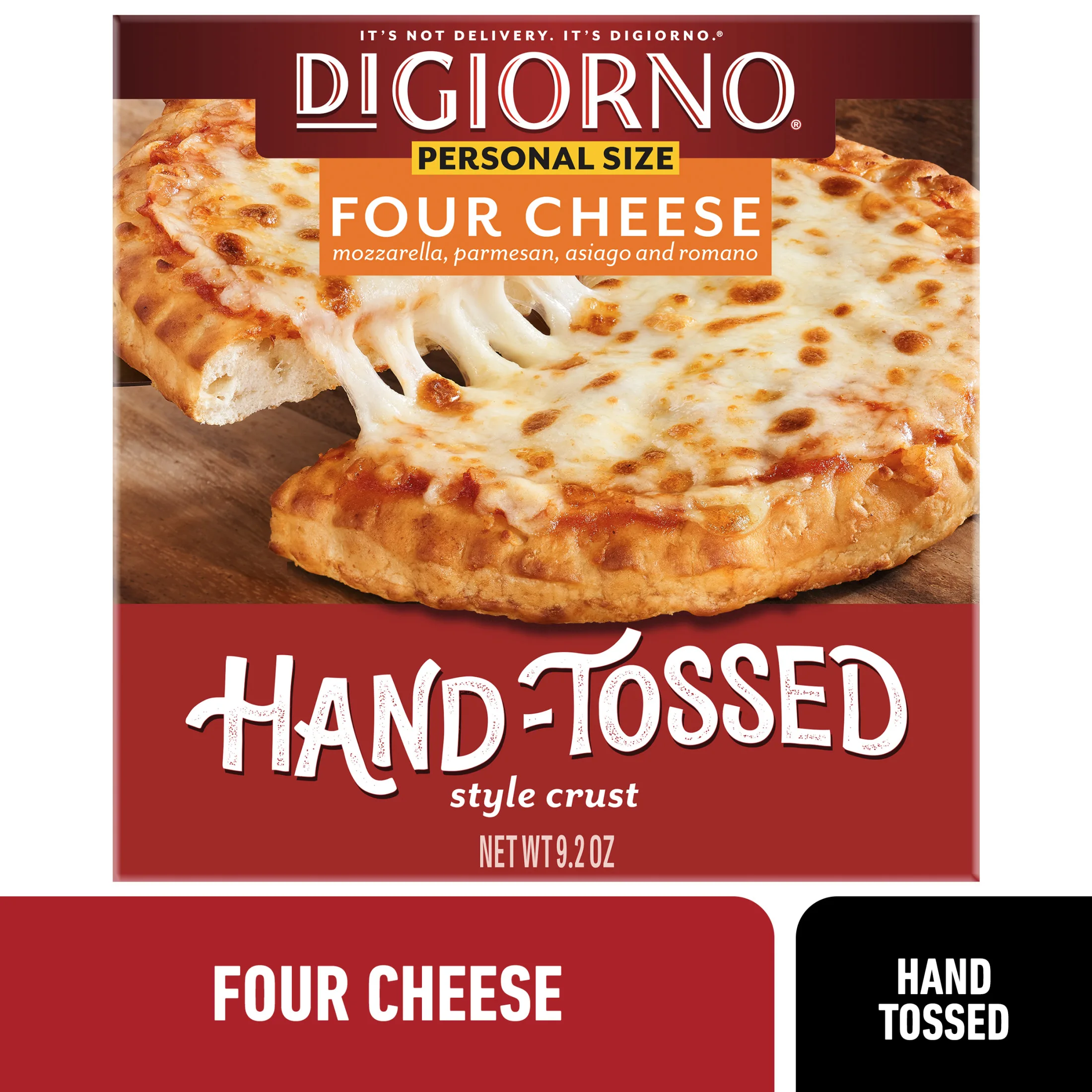 DiGiorno Mini Four Cheese Personal Pizza, 9.2 oz (Frozen)