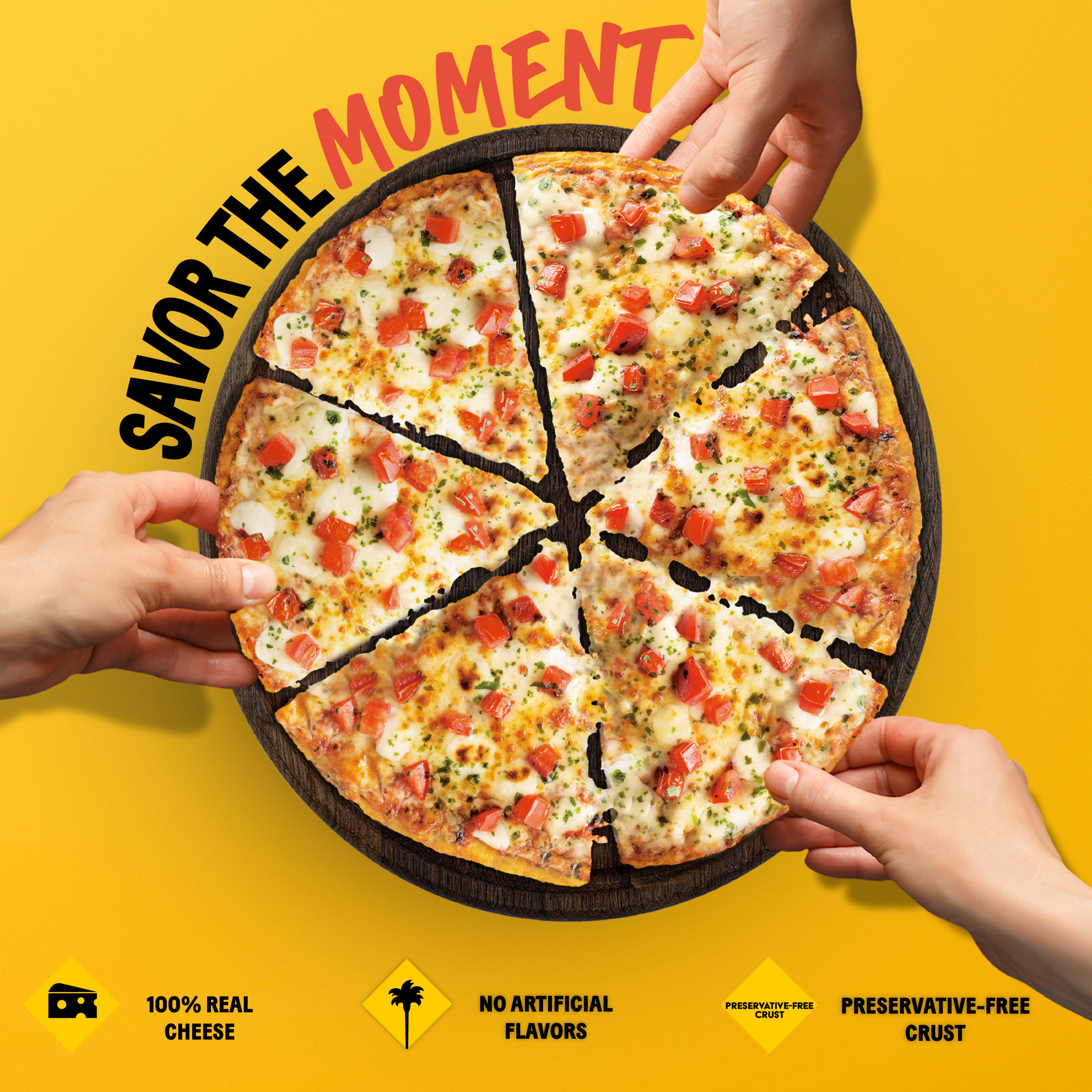 California Pizza Kitchen Margherita Thin Crust with Tomato-Basil Sauce, 15 oz (Frozen) thumbnail 2