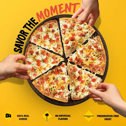 California Pizza Kitchen Margherita Thin Crust with Tomato-Basil Sauce, 15 oz (Frozen) thumbnail 2