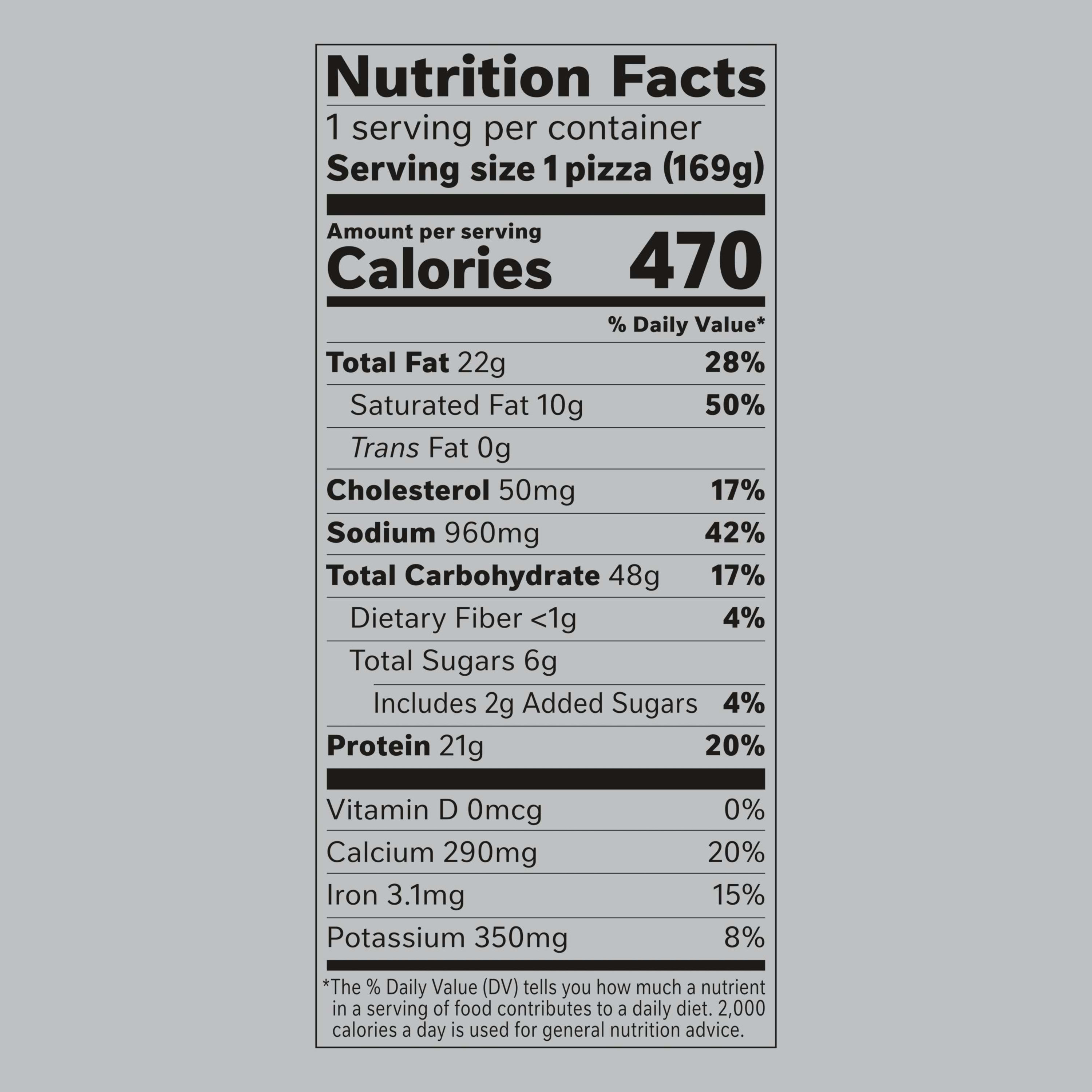 California Pizza Kitchen Sicilian Recipe Pizza Personal Size Frozen Food with Crispy Thin Crust, 5.9 oz thumbnail 2