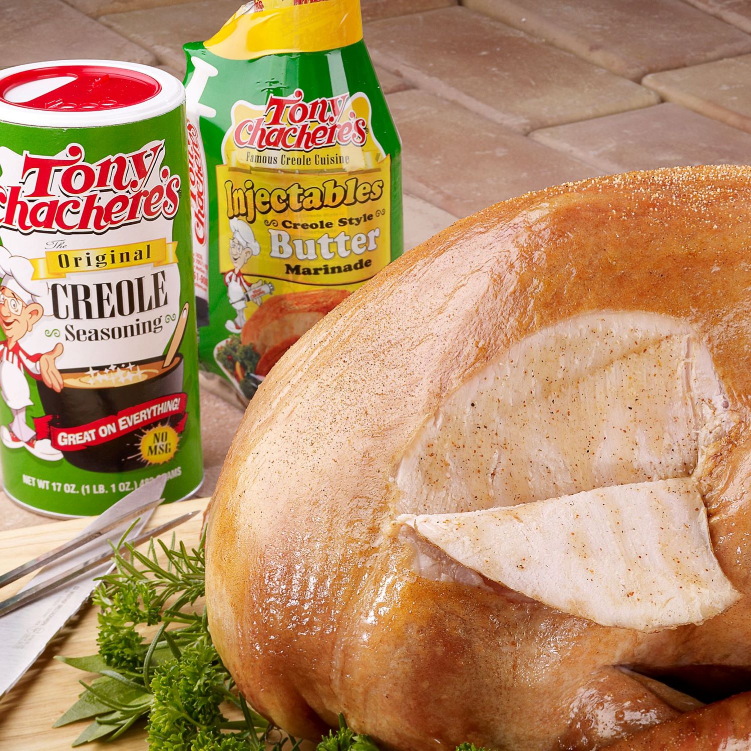 Tony Chachere's, Cajun, Creole, Original Seasoning, 17 oz, Shelf Stable, Nut Free, No MSG thumbnail 3