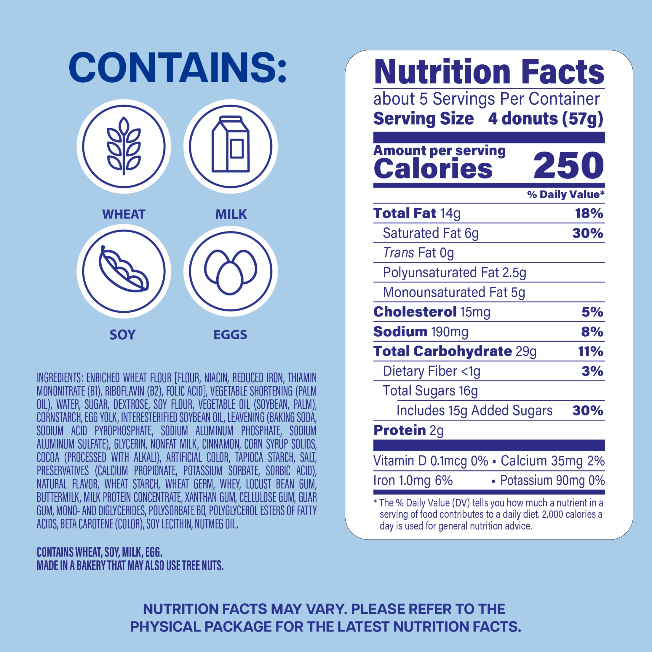 Entenmann's Pop'ettes Cinnamon Donuts, 10 oz, Mini Donuts, Bag thumbnail 4