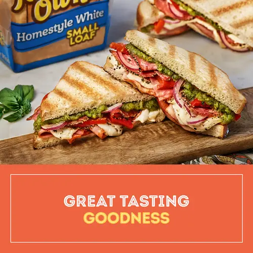 Nature's Own Homestyle White, Small Loaf Size, Sliced Homestyle White Bread, 12 oz Loaf thumbnail 3