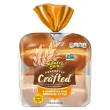 Nature's Own Perfectly Crafted Brioche Style Hamburger Buns, 8 Ct, Shelf-Stable
