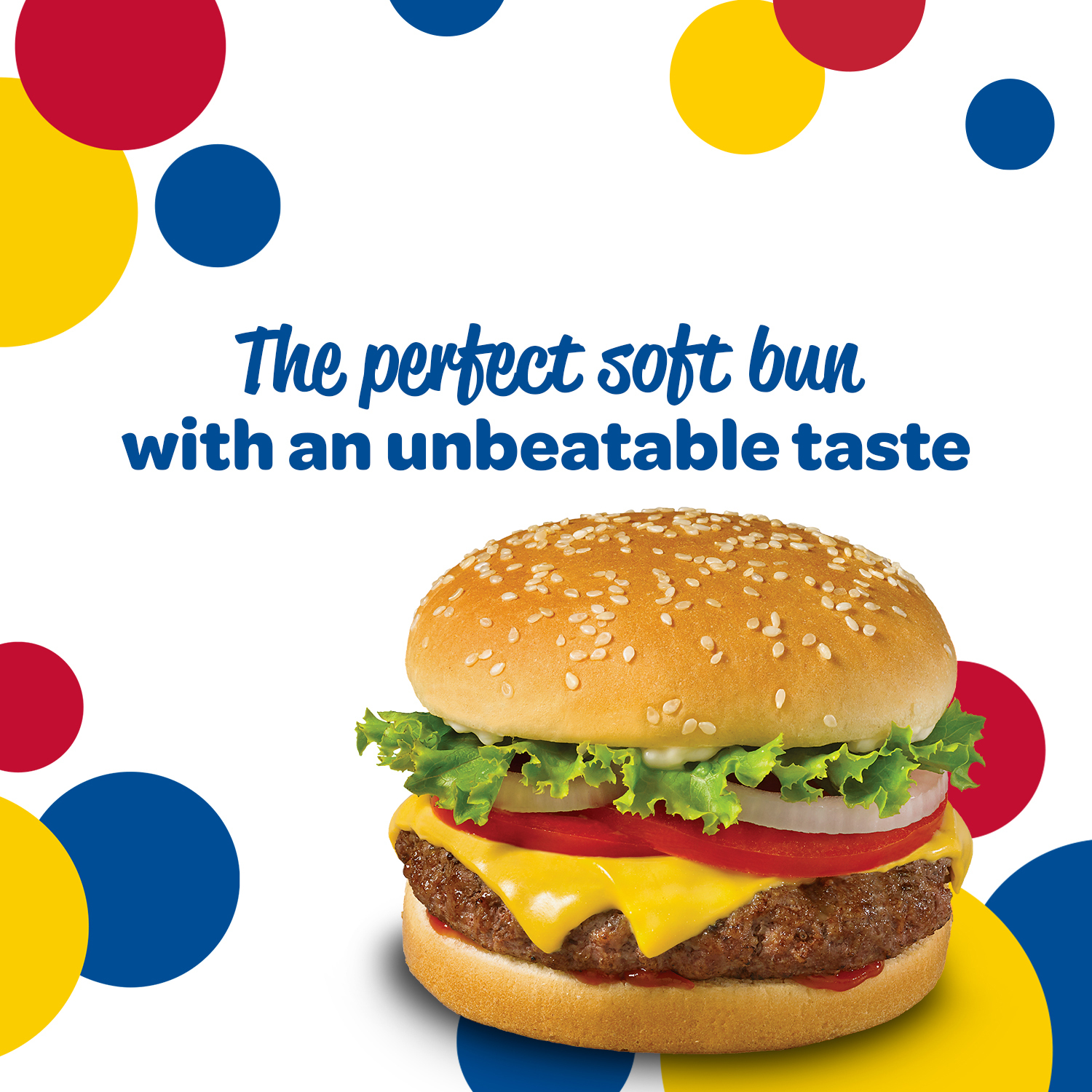 Wonder Bread Jumbo Seeded White Bread Hamburger Buns, 15 oz, 8 Ct, Shelf-Stable thumbnail 2