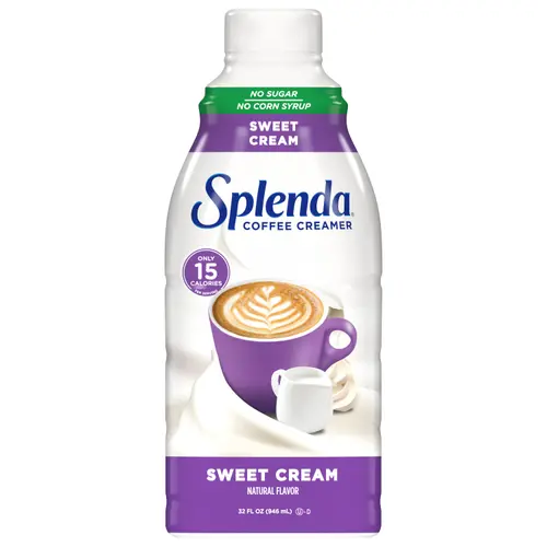 Splenda Sweet Cream Liquid Coffee Creamer, 32 fl oz Bottle