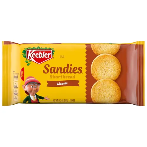 Keebler Sandies Shortbread Cookies, 11.2 oz (Pack of 4)