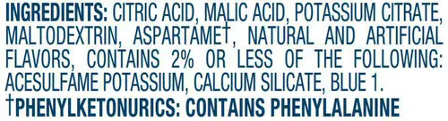 (6 Packets) Jolly Rancher Blue Raspberry Sugar Free, On-The-Go, Caffeine Free, Powdered Drink Mix thumbnail 4