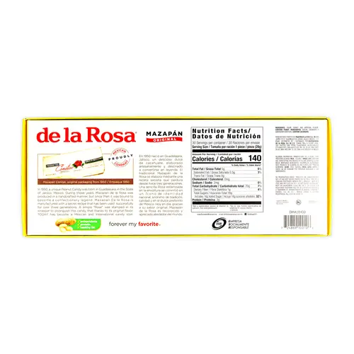 De La Rosa Mazapan Style Mexican Peanut Candy for Snacking and Sharing, 30 Count thumbnail 2